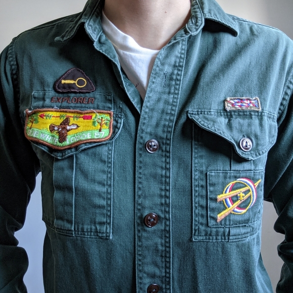 Vintage genuine Boy Scouts of America shirt - Picture 2 of 5